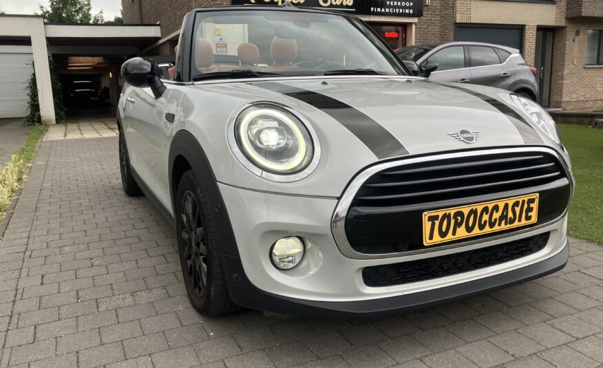 MINI COOPER CABRIO-AUTOMAAT-VELE OPTIES – 36.000 KM-TOPSTAAT