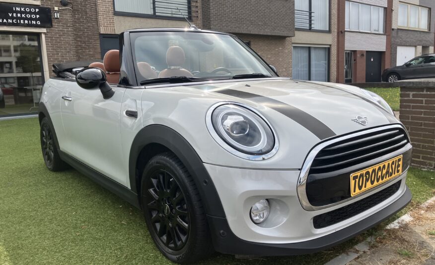 MINI COOPER CABRIO-AUTOMAAT-VELE OPTIES – 36.000 KM-TOPSTAAT